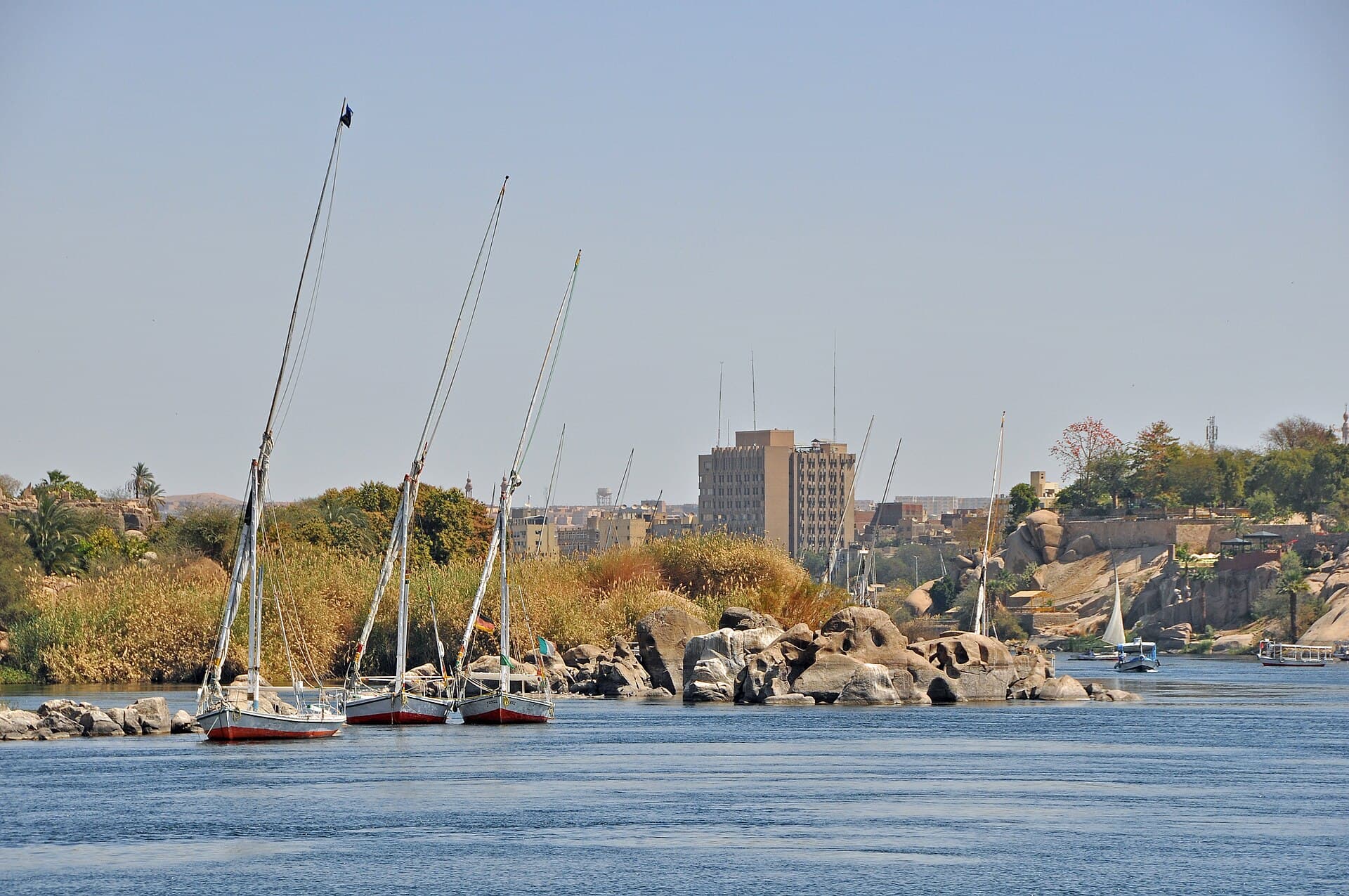 Nile sunset felucca